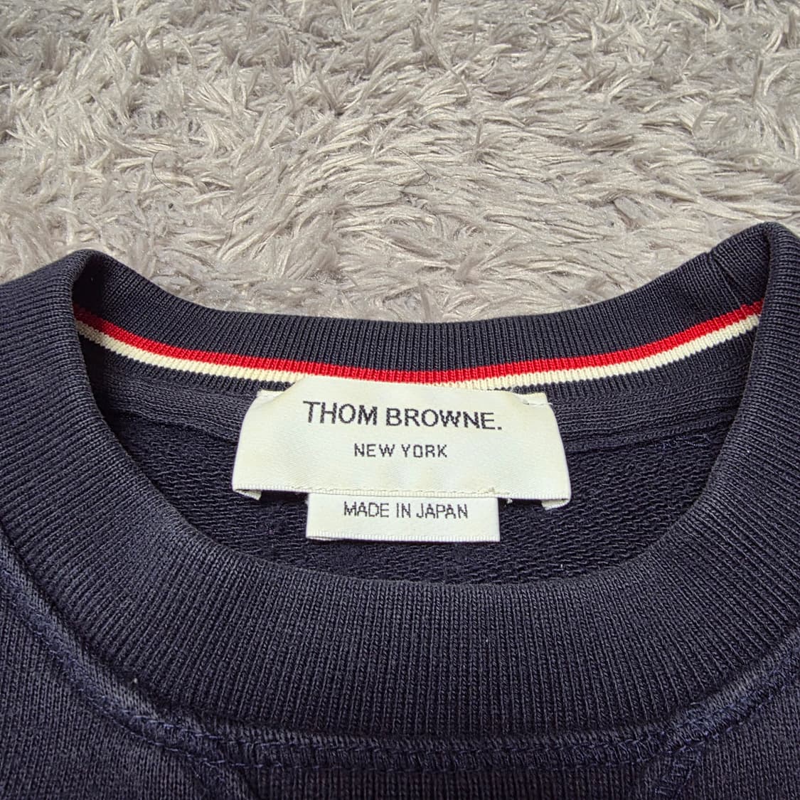 {클로젯}[2][백화점판]톰브라운 사선완장 맨투맨 상품이미지4