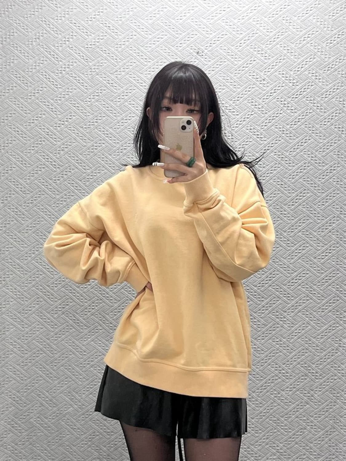 앤더슨벨 모던 캐주얼 빈티지 레트로 00's 맨투맨 L C10903 상품이미지1