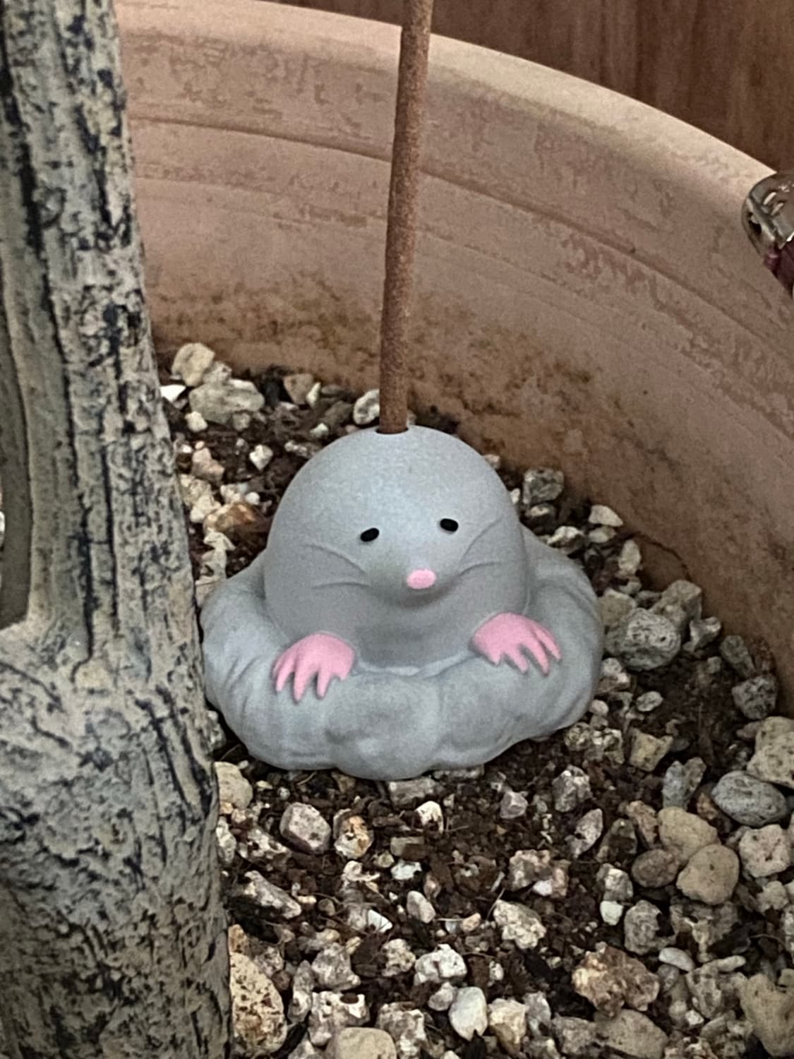 두더지 오브제 인센스홀더 상품이미지1