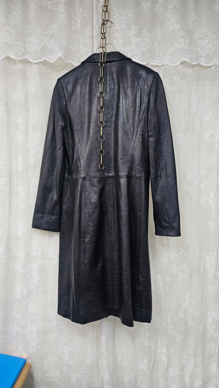 여성 양가죽 롱자켓 상품이미지4