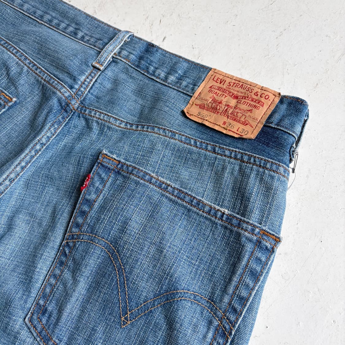 00s 리바이스 569 빈티지 데님팬츠 36x30 상품이미지8