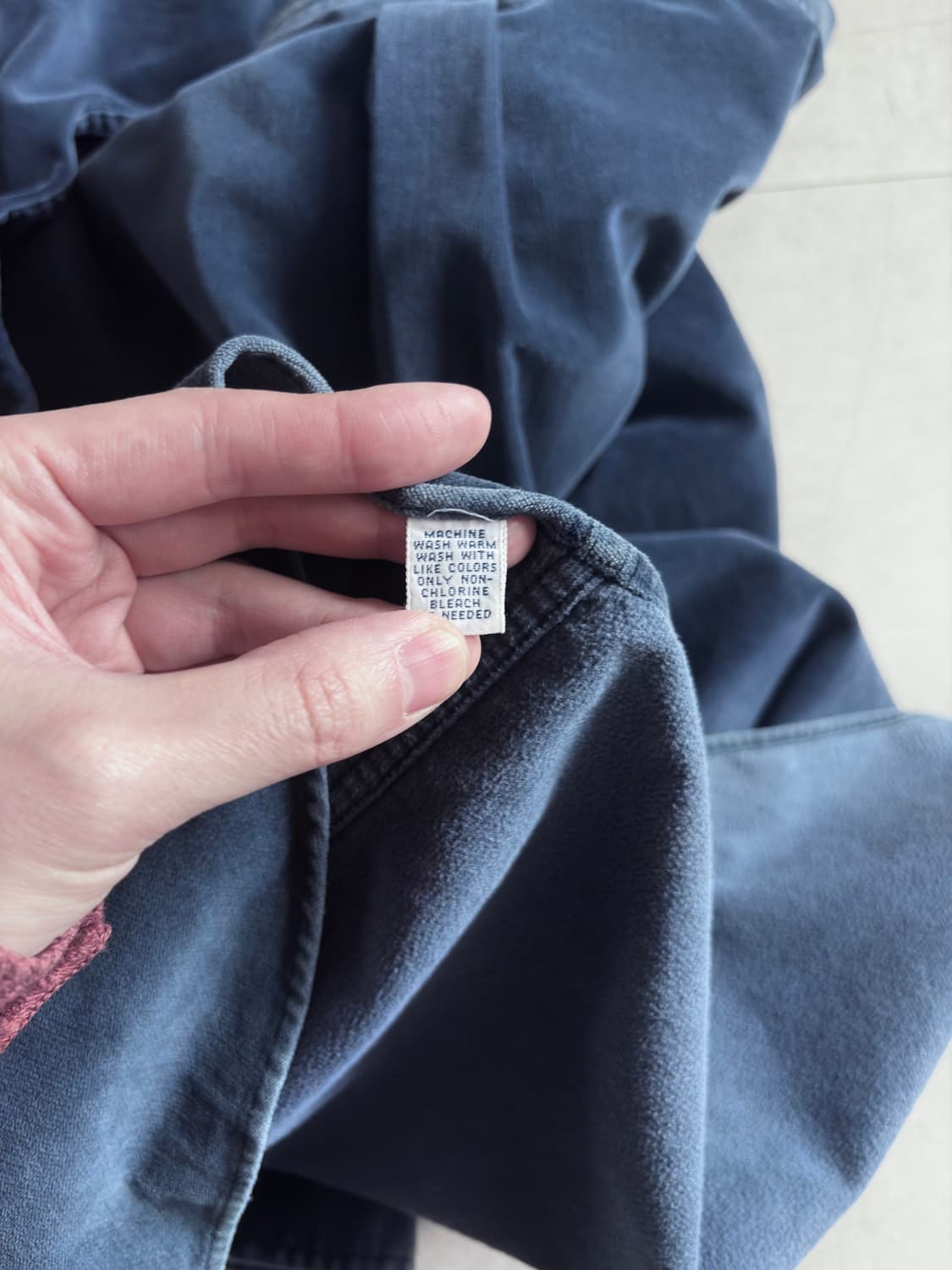 빈티지 랄프로렌 벤포드 벨루어 데미지 셔츠 상품이미지7