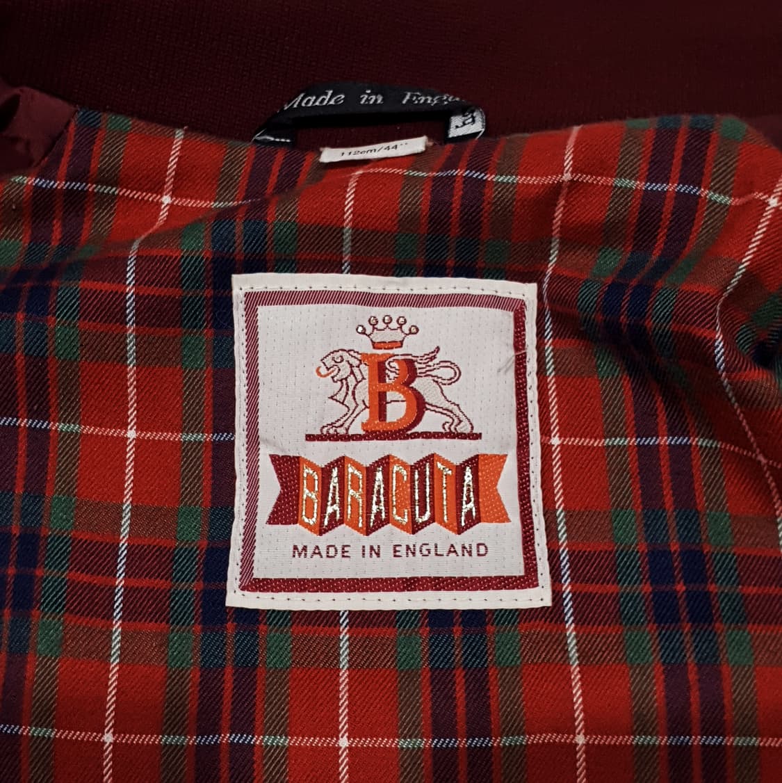 바라쿠타 g9 블루종 해링턴 자켓 80s 44 (105) 상품이미지7