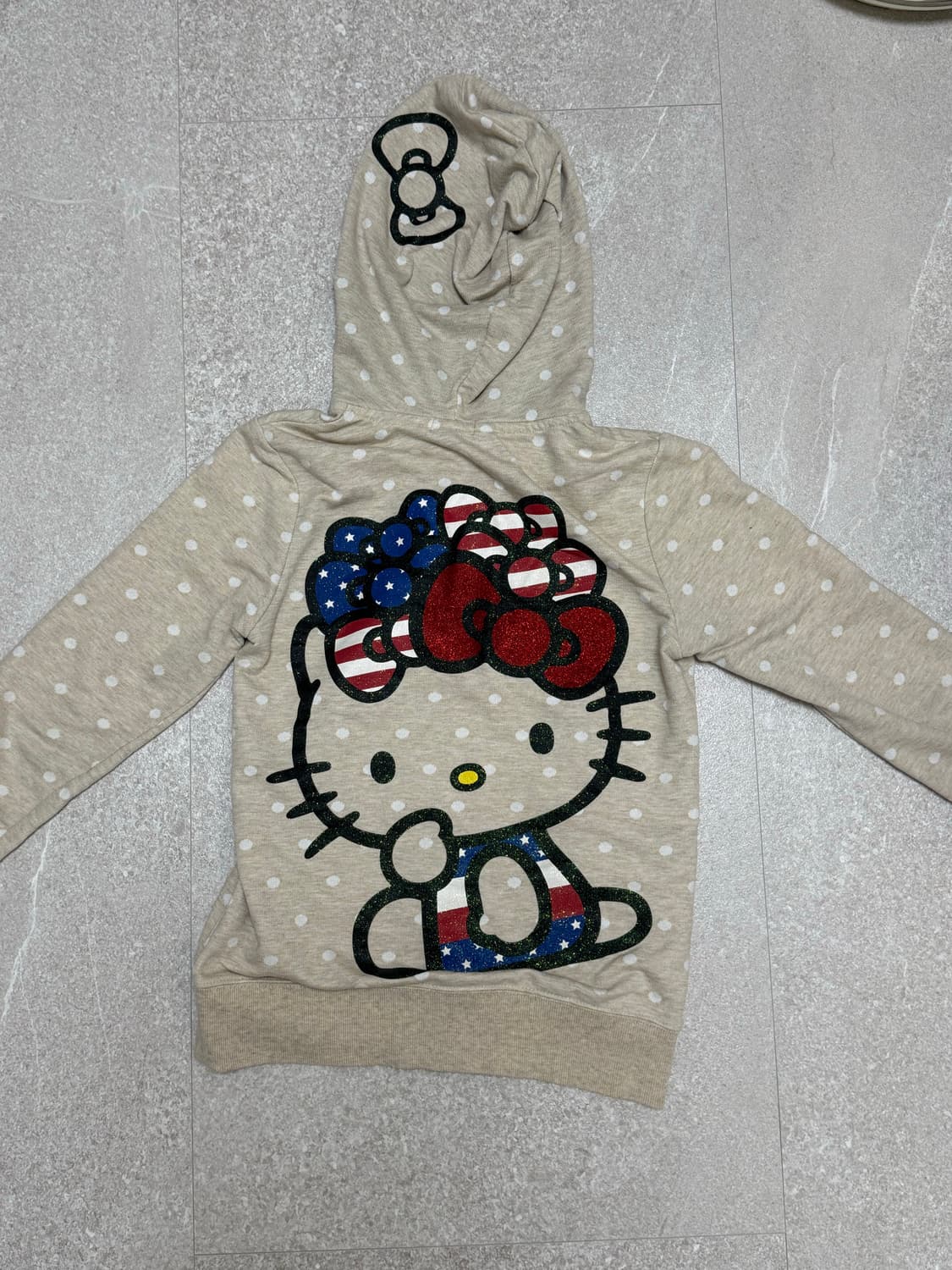 Hello kitty hood zip-up 상품이미지1