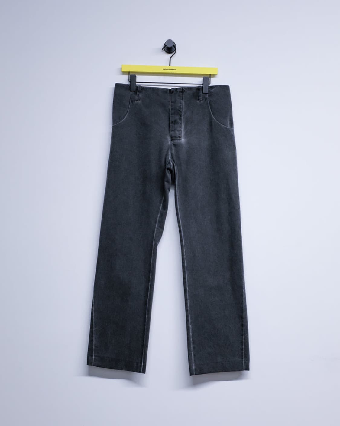NO.305 WASHED BLACK CANVAS BELT LOOP TRO 상품이미지1