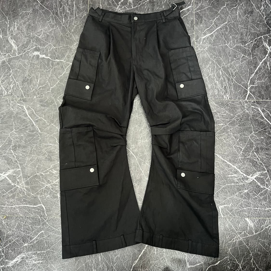 써저리 리버스 4 포켓 카고 팬츠 블랙 상품이미지6