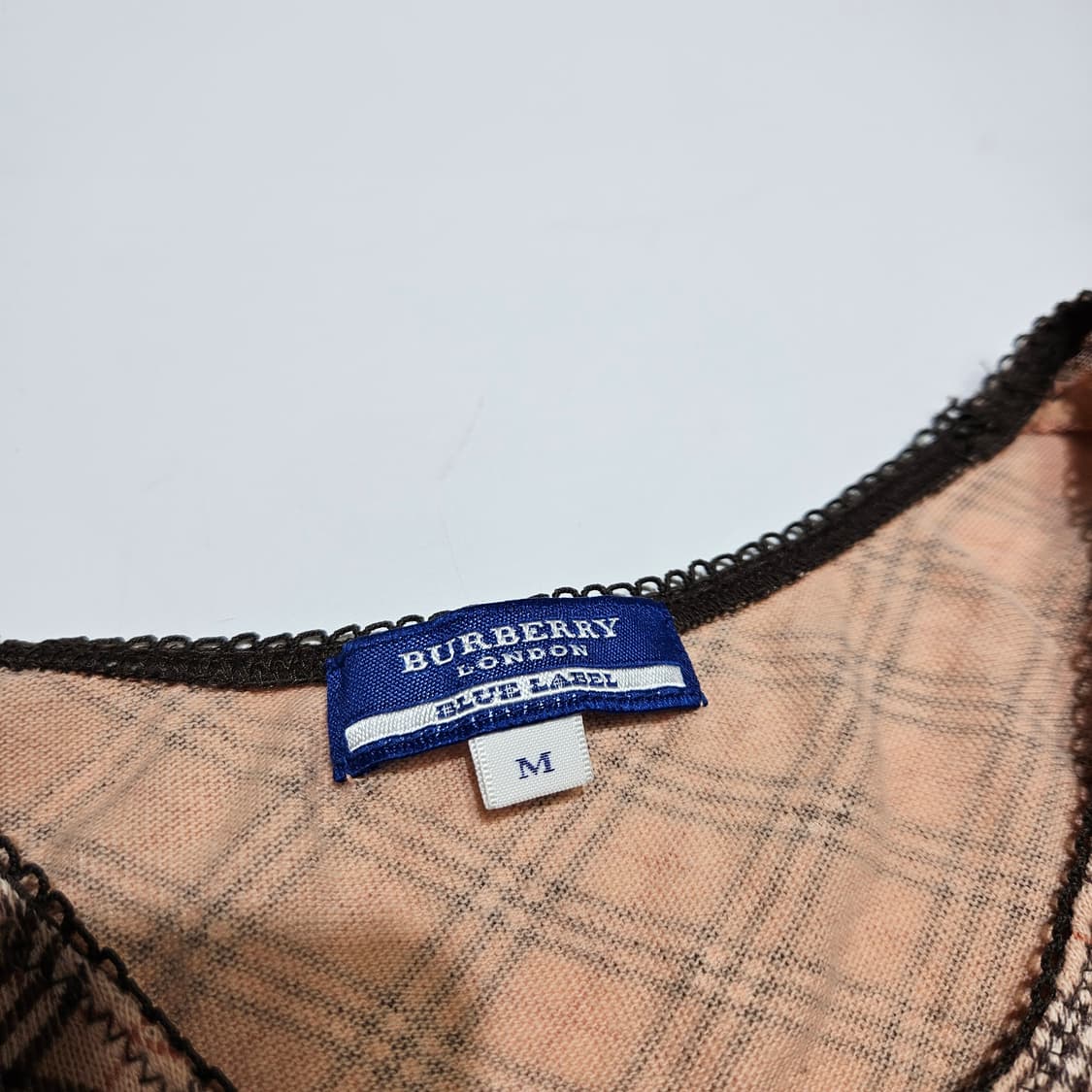 버버리 노바체크 티셔츠[S~M] 상품이미지4