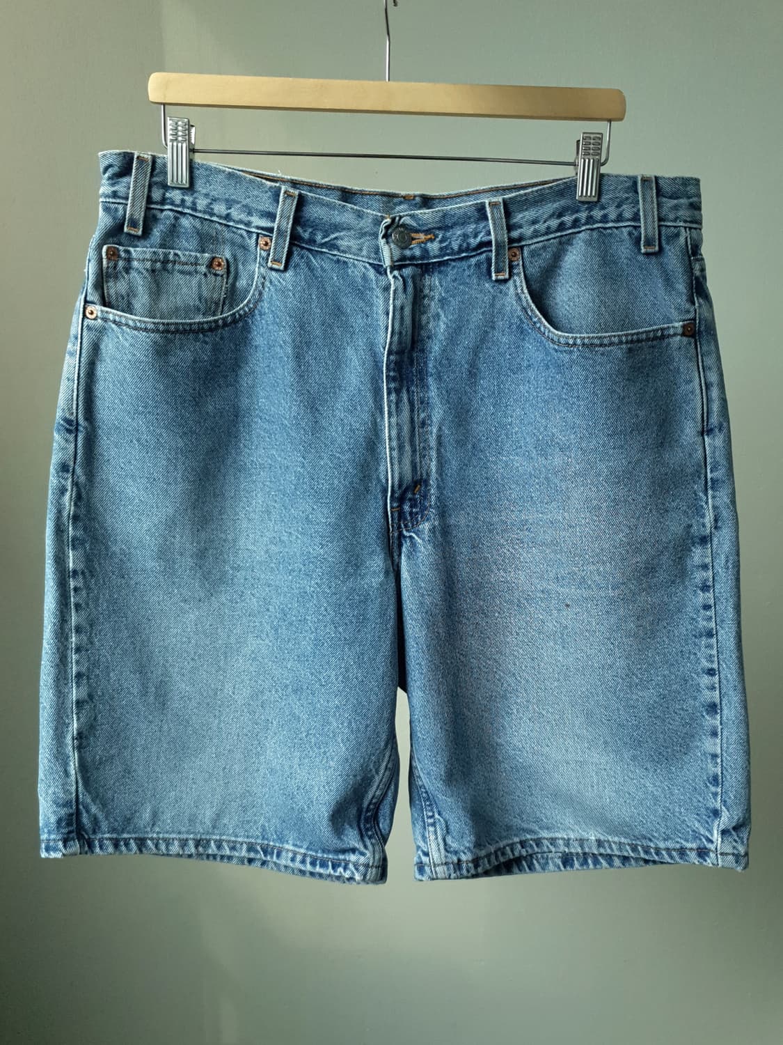 90s Levi's 550 denim shorts 상품이미지2