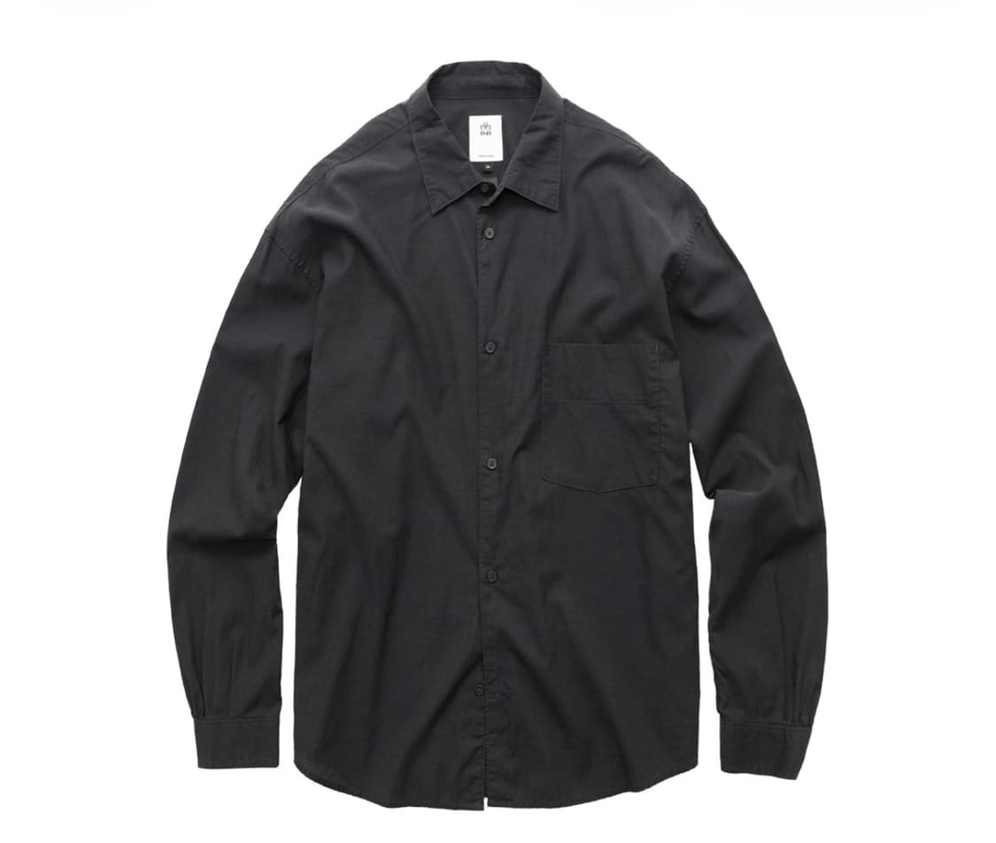 4) 폴리테루 텐코 루즈드 셔츠 2.0 다크 네이비 상품이미지1