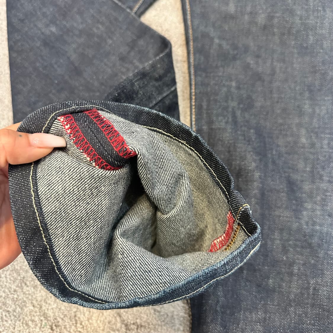 에드윈503 SD 셀비지 생지 데님 팬츠(31) 상품이미지4