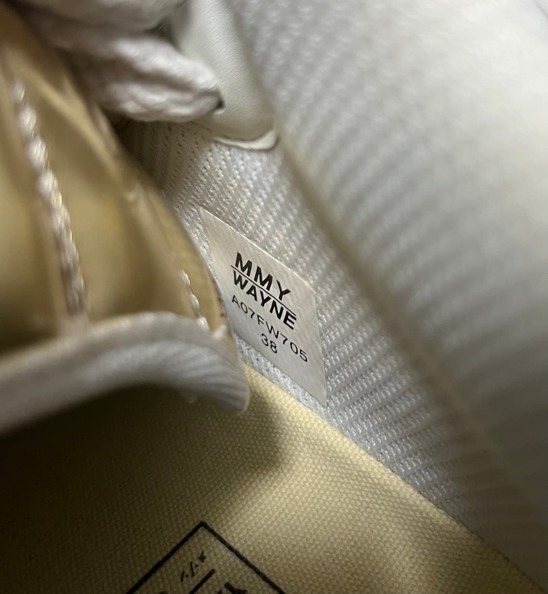 미하라 야스히로 골드 하이탑 38사이즈(240-245) 상품이미지5