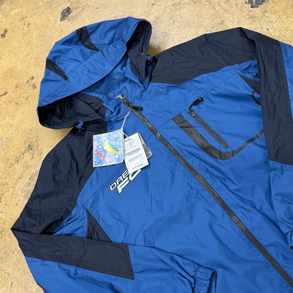 [정품/100] 로또 대구fc 블루 바람막이 b16 상품이미지1