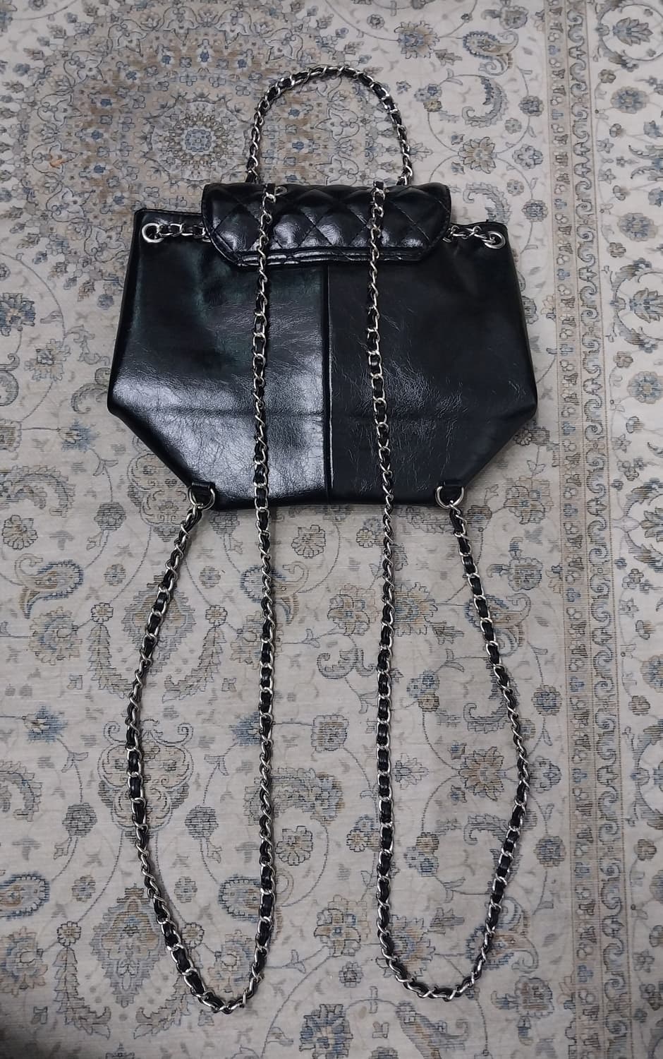 얼킨 캔버스 베티붑 퀼팅 체인백 (토트백,백팩 둘다가능) 상품이미지4