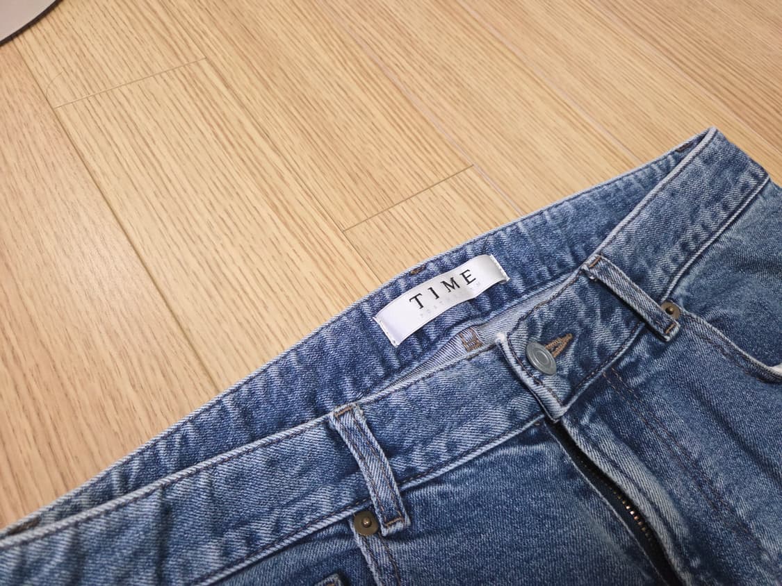 타임 옴므 스트레이트핏 크롭진 상품이미지4