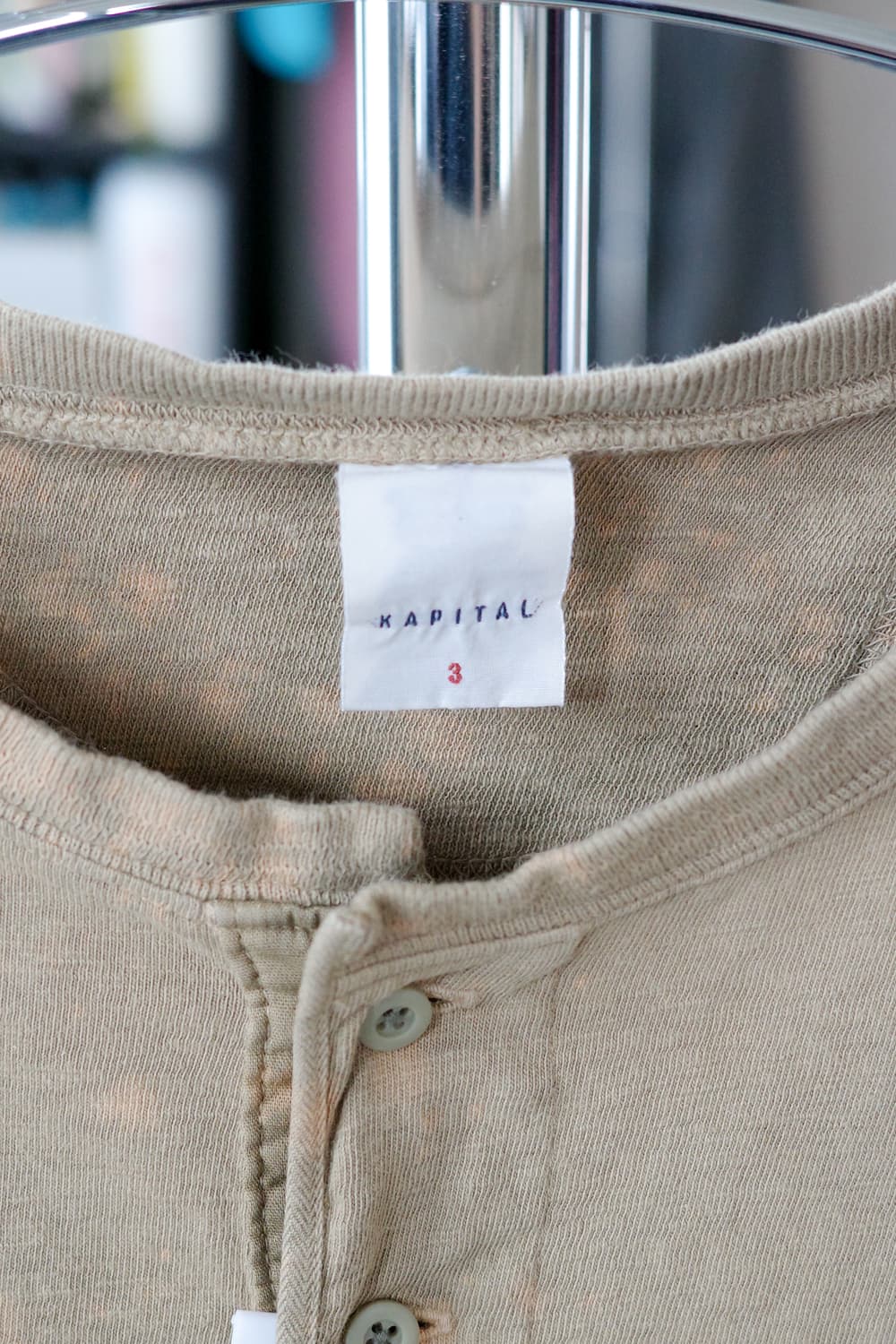 Kapital 캐피탈 타이다이 헨리넥 슬리브 상품이미지4