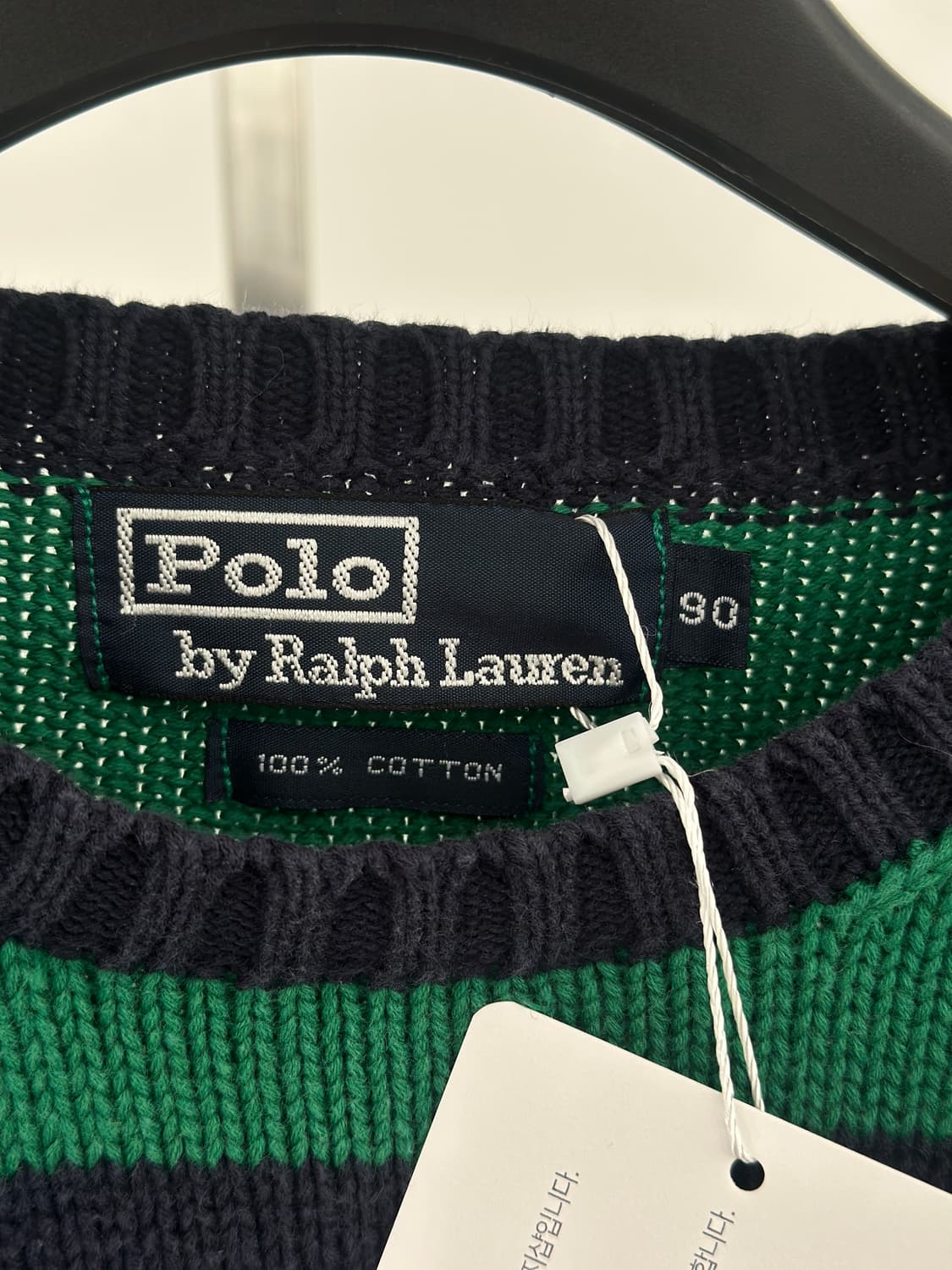 폴로 랄프로렌 스트라이프 코튼 니트  상품이미지8