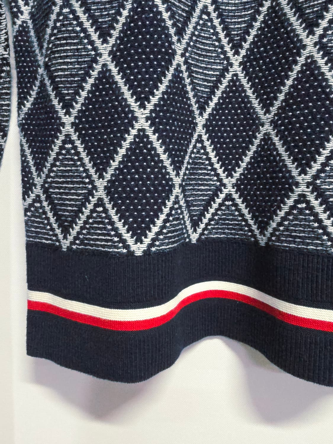 타미힐피거 다이아몬드 패턴 긴팔 니트 상품이미지3