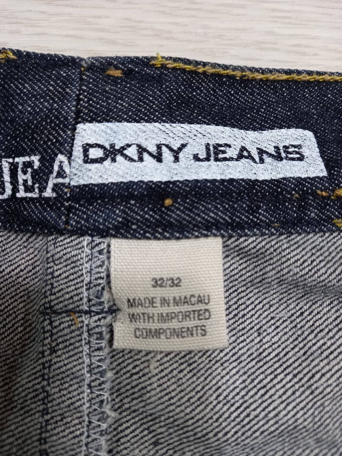 31 DKNY Macau 일자진 흑청 31-500 상품이미지6