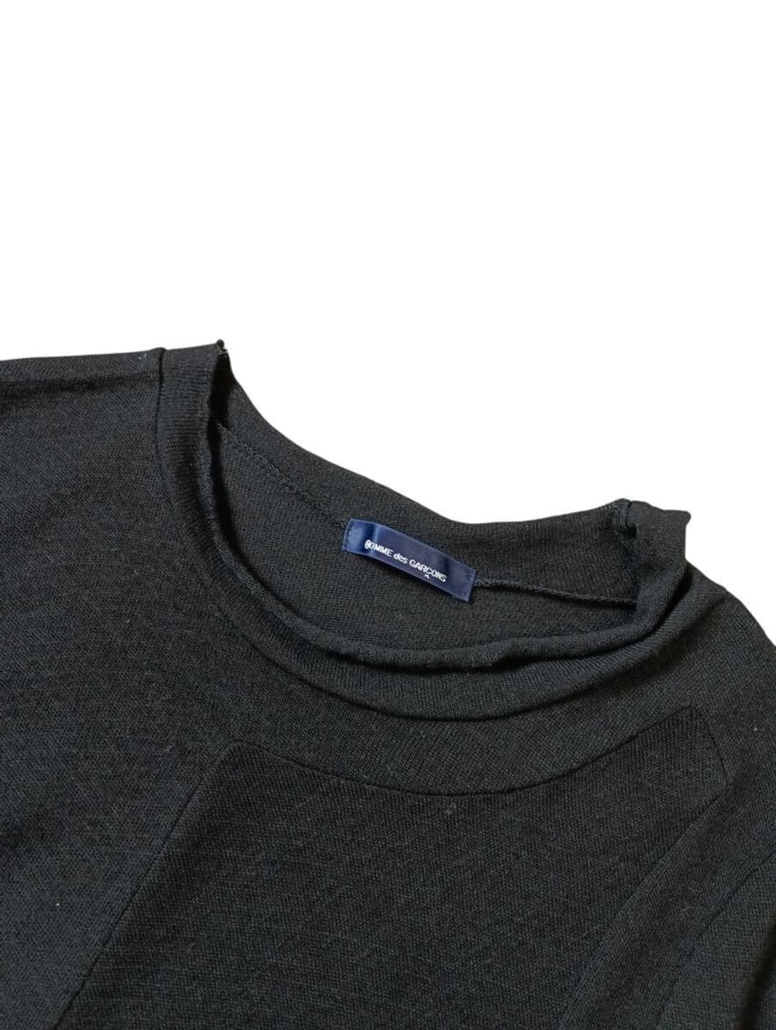 commedesgarcons ad1992 woolknit 절개 울니트 상품이미지2