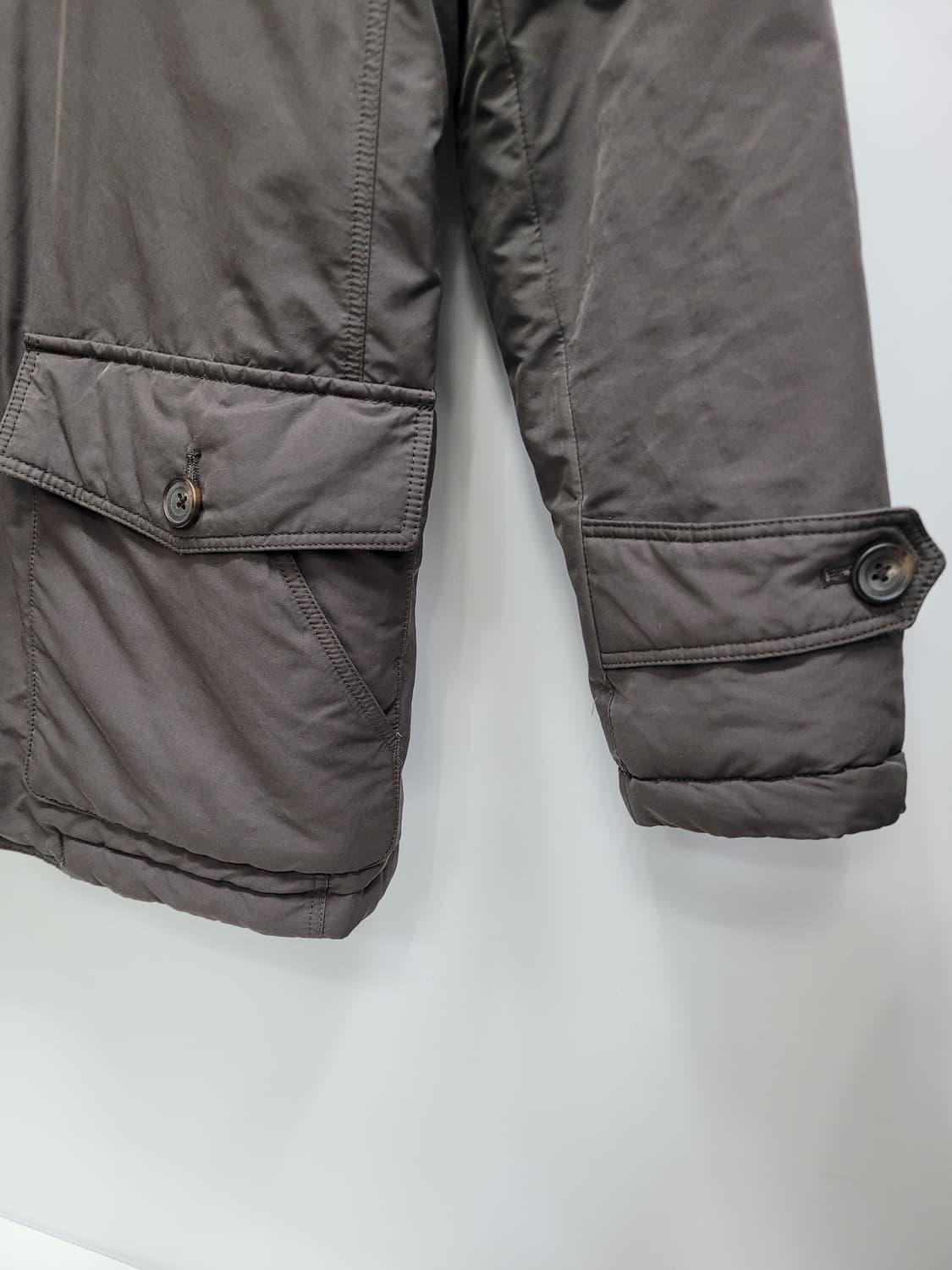 BEANPOLE 빈폴 보아 카라 구스 다운 패딩 자켓 / 남 95 브라운 상품이미지6