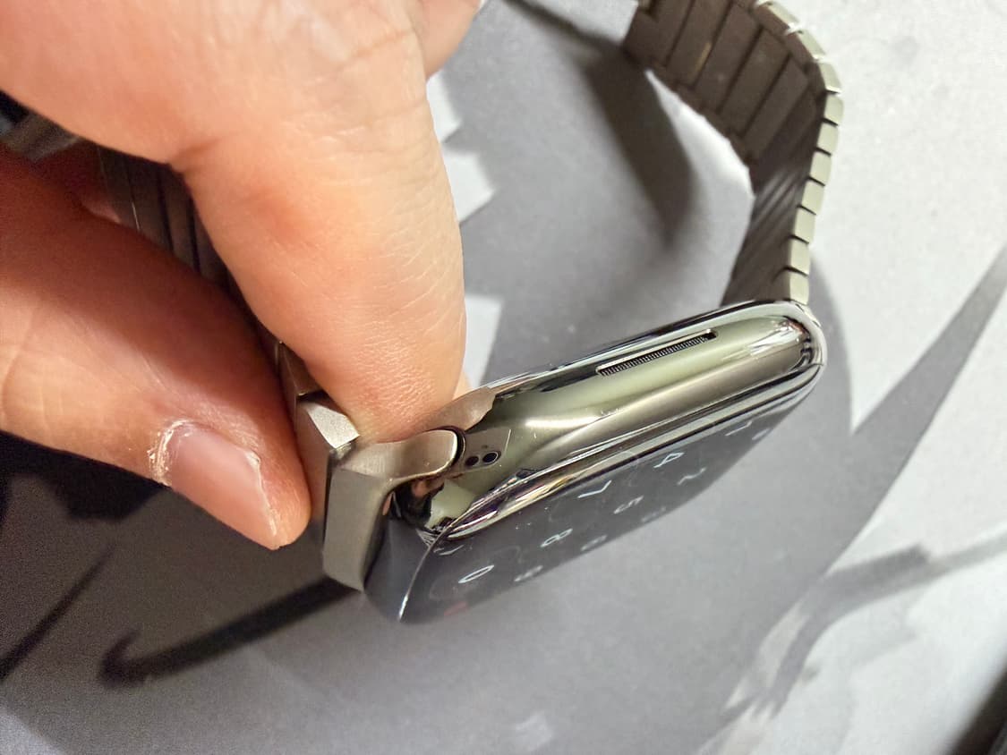 애플워치7 45mm 스텐리스 그래파이트 풀셋 상품이미지3