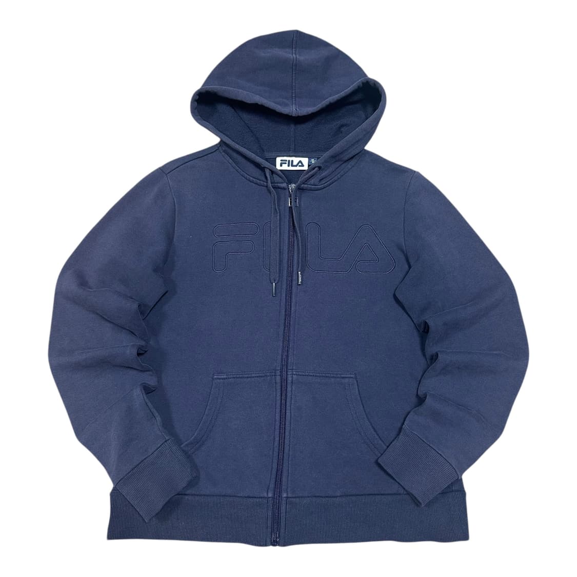 ✨ (바배) 휠라 네이비 여성 후드 집업  상품이미지1