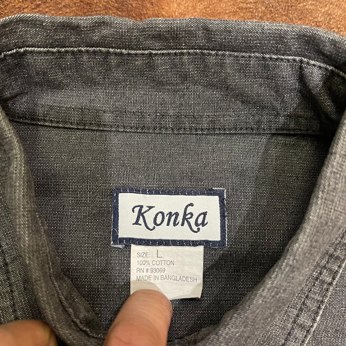 90’s Konka 헌팅셔츠 상품이미지3