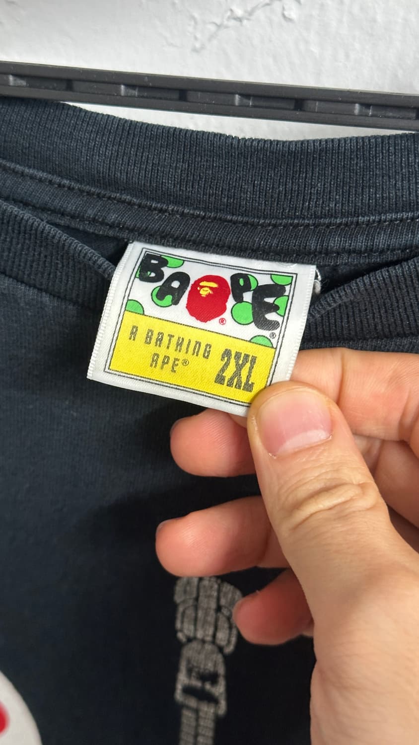 2XL 베이프 샤크 롱슬리브 상품이미지2