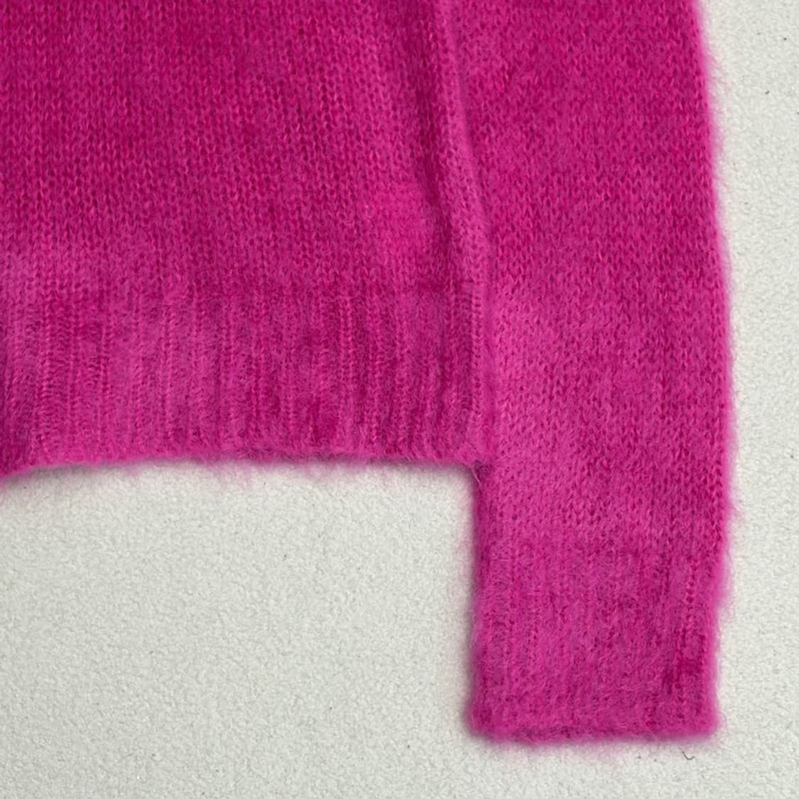 ROOMK 모헤어 니트 스웨터 핑크 F 상품이미지2