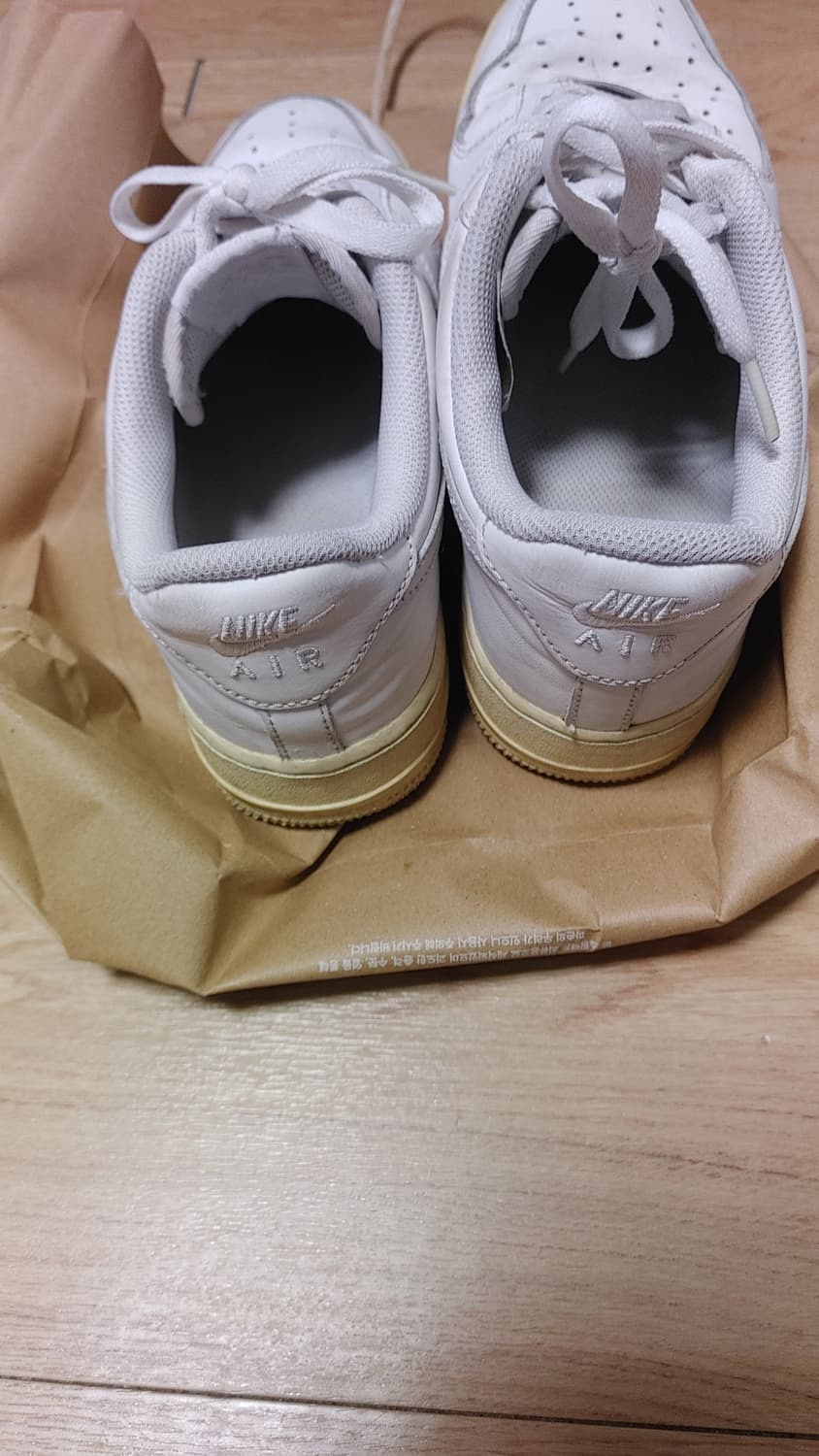 나이키 에어포스 1 화이트 265 상품이미지3