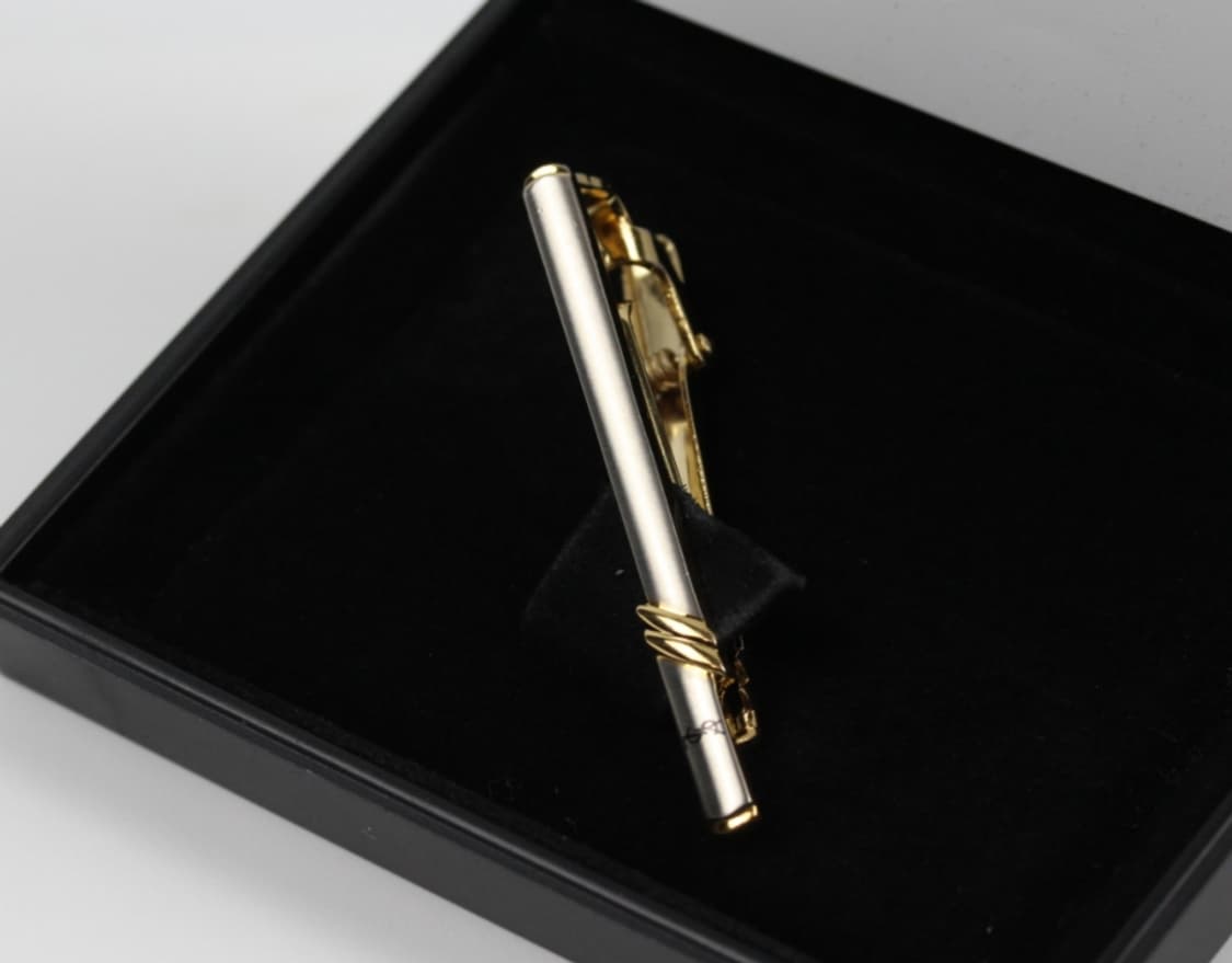 입생로랑 A등급 5.1cm 남자 명품 넥타이핀 빈티지 상품이미지1