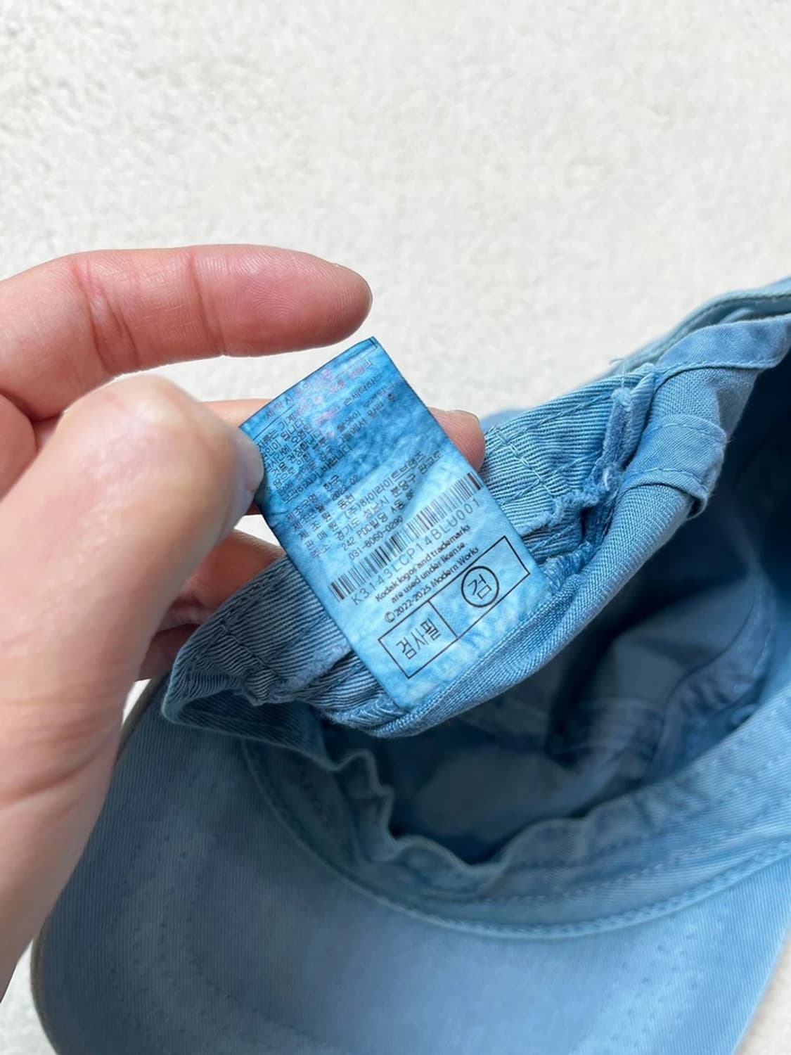 코닥 KODAK 23ss 가먼트다잉 캠프캡 Q1219 상품이미지9