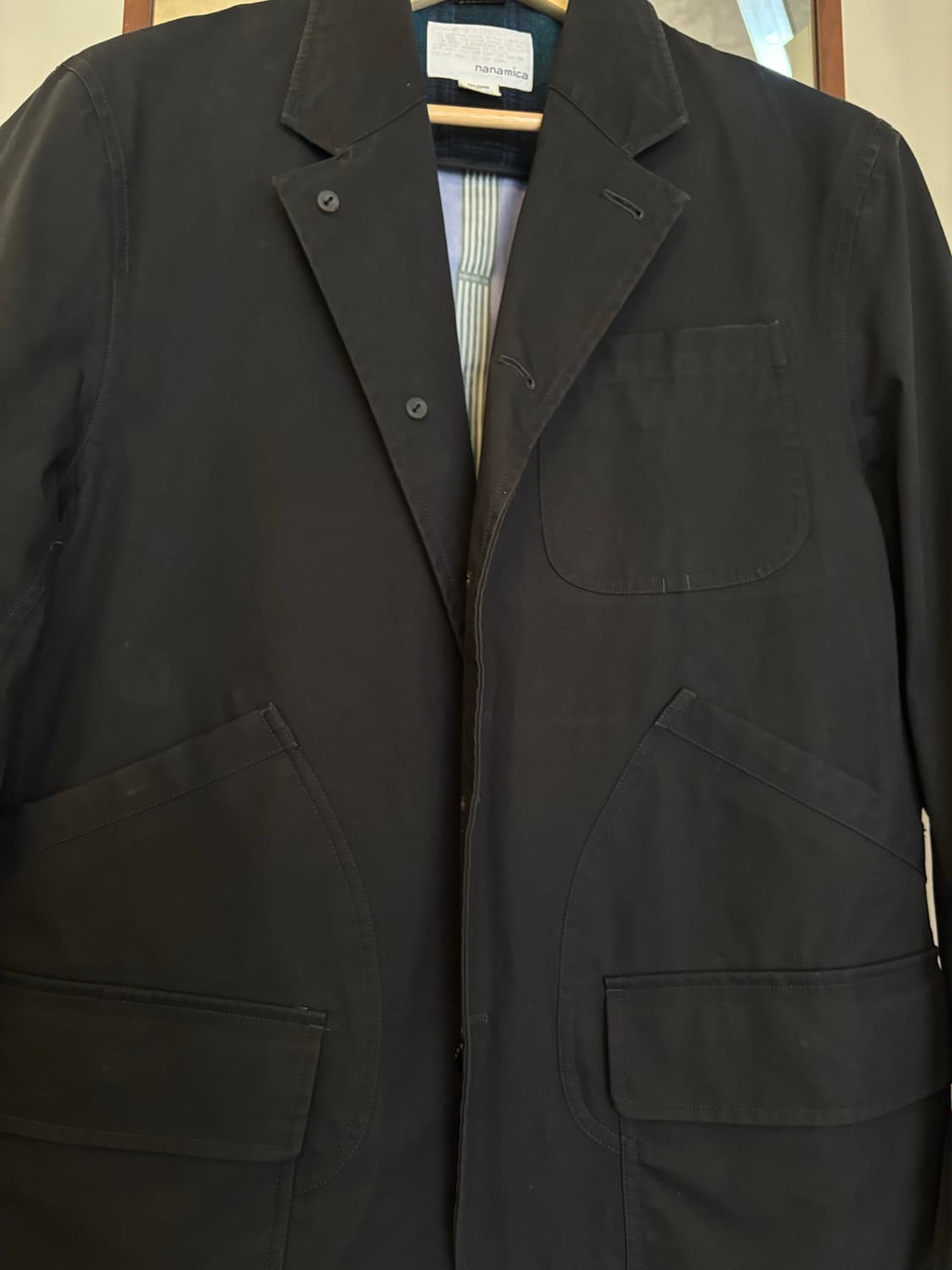 나나미카 블랙 고어텍스 자켓 상품이미지10