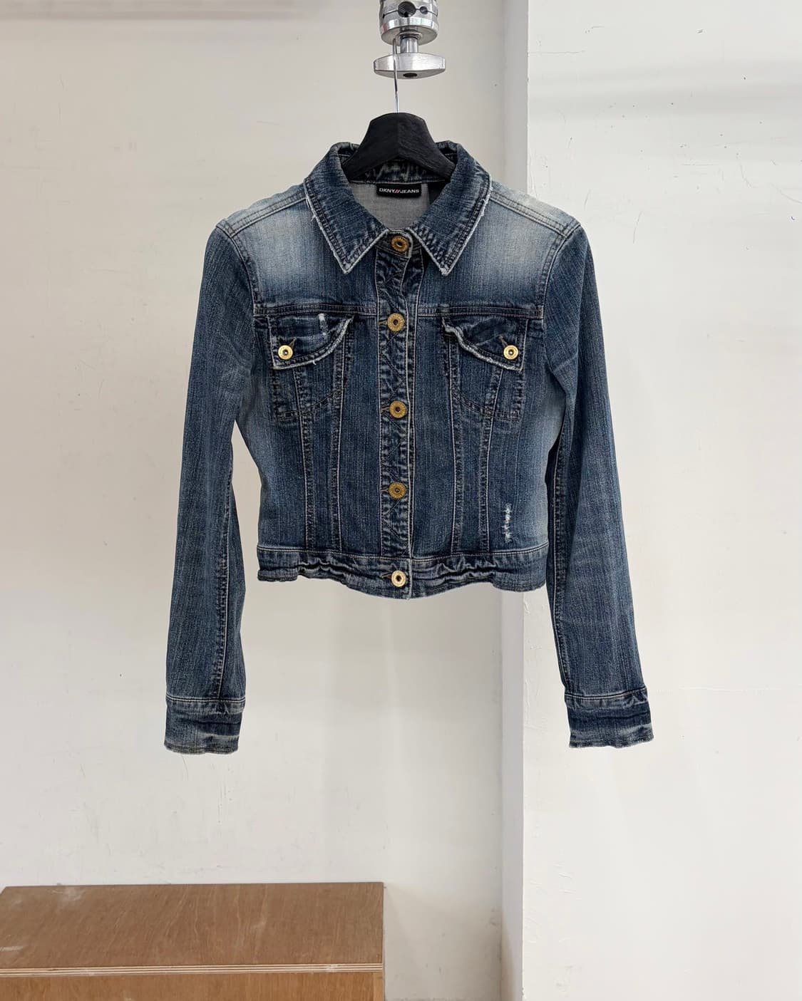 dkny jeans 워싱 데님 자켓  상품이미지1