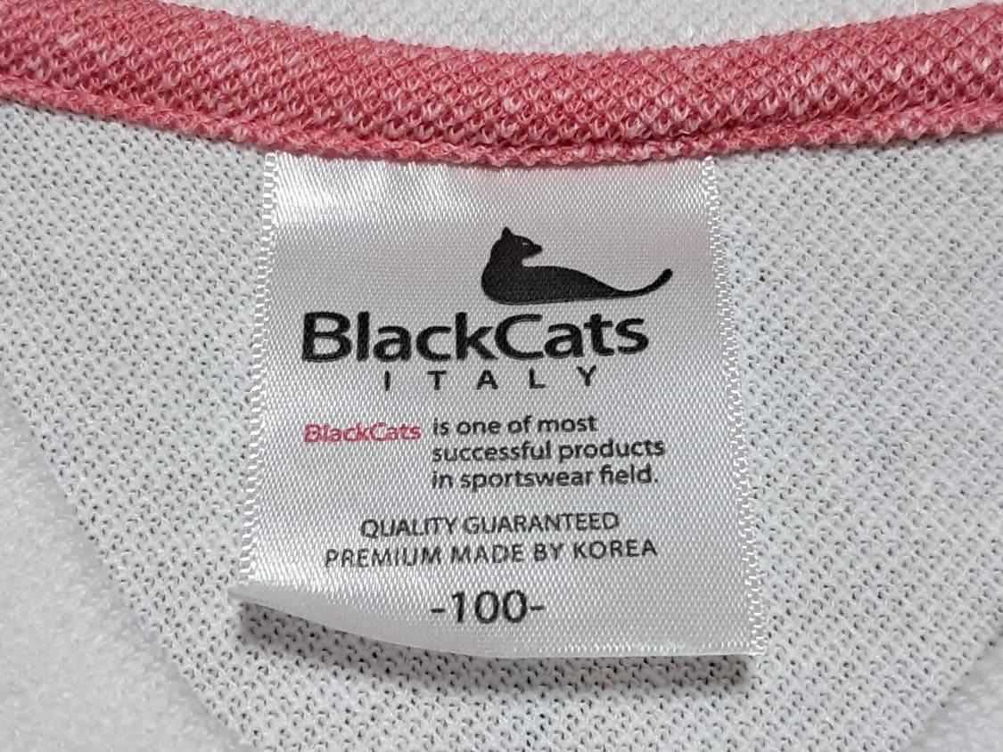 블랙캣츠 여성 린넨 반팔티 100 상품이미지5
