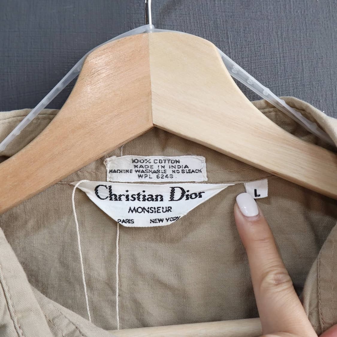 크리스찬디올 투포켓 사파리 셔츠 상품이미지7