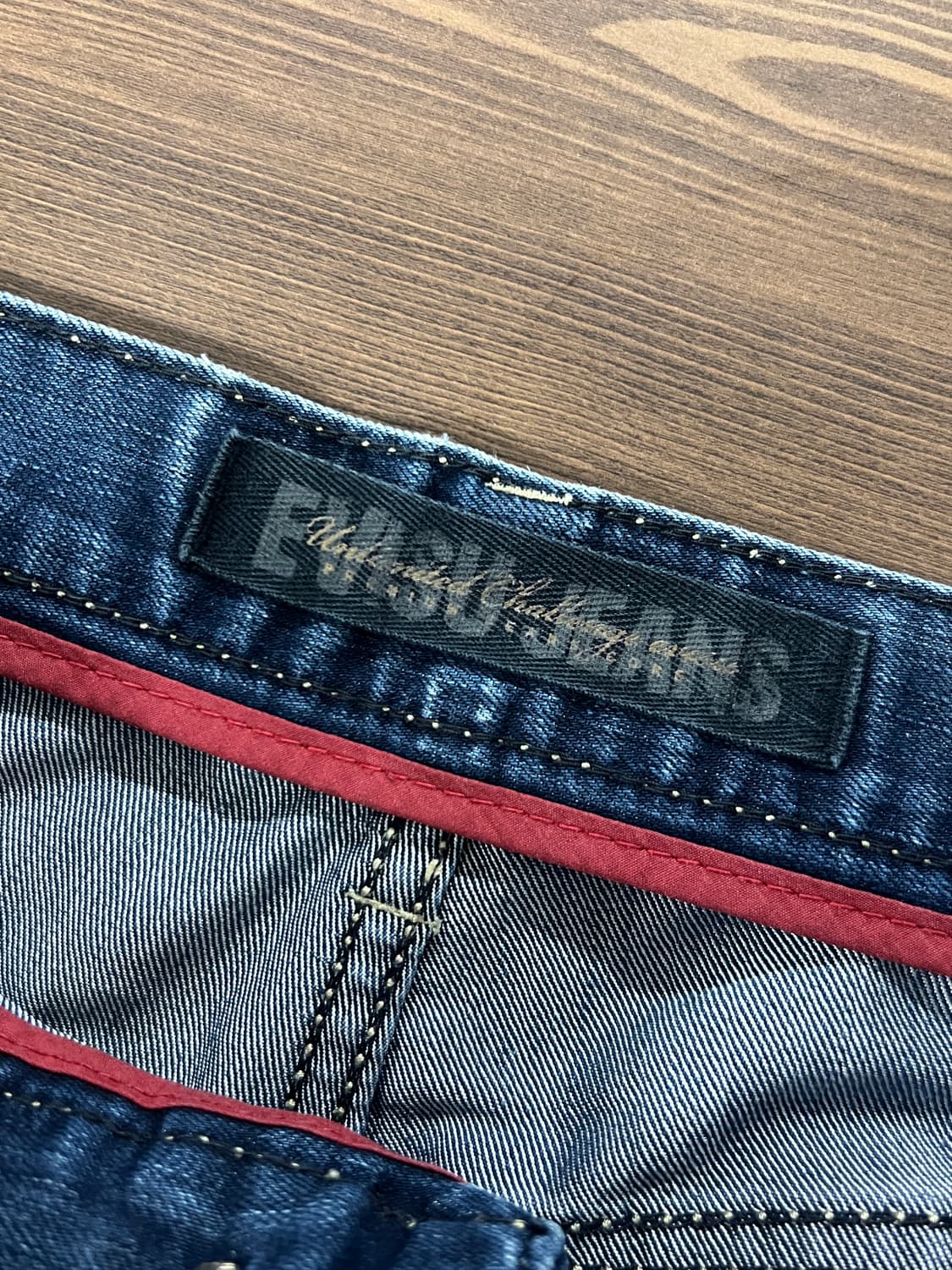 Evisu 에비수 진스 나팔핏 부츠컷 데님 팬츠 상품이미지6