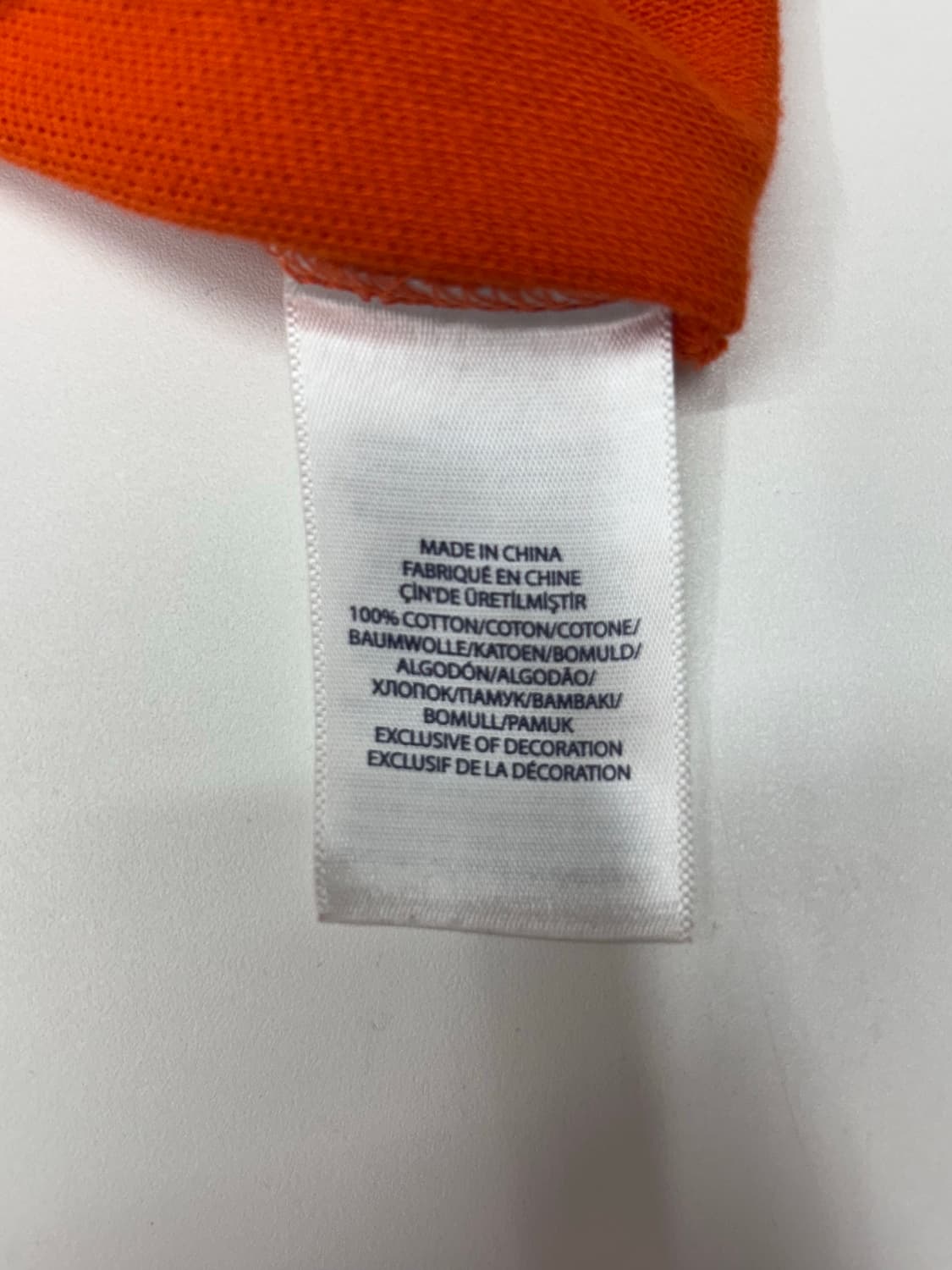 폴로 우먼 오렌지 카라티 상품이미지6