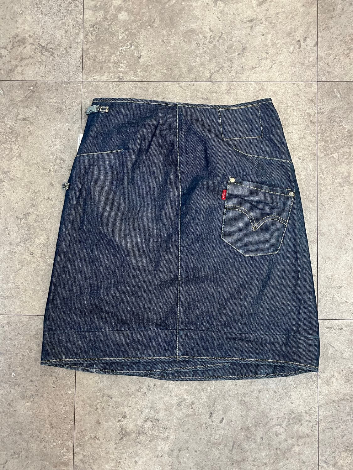 리바이스 엔지니어드 데님 랩 스커트 W26 #csz3773 상품이미지10