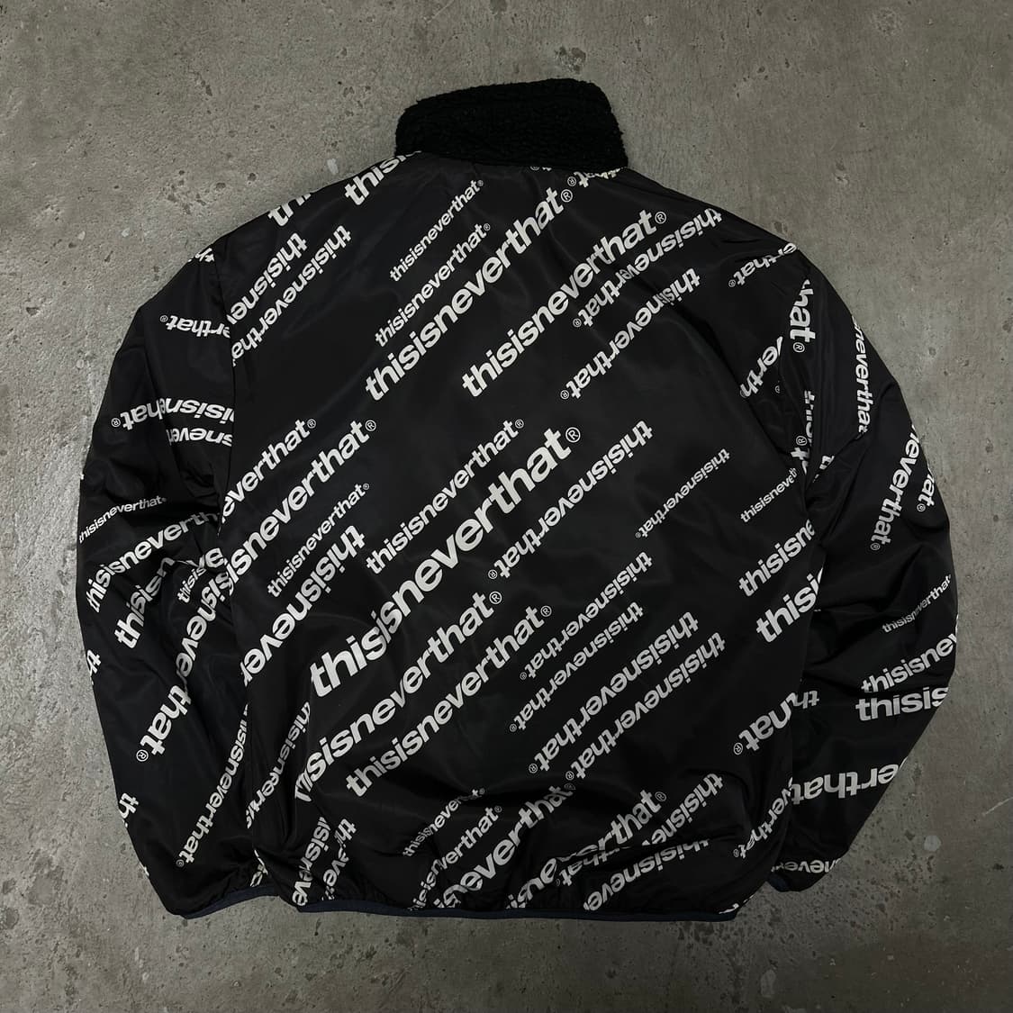 디스이즈네버댓 리버시블 후리스 점퍼[1565] 상품이미지4