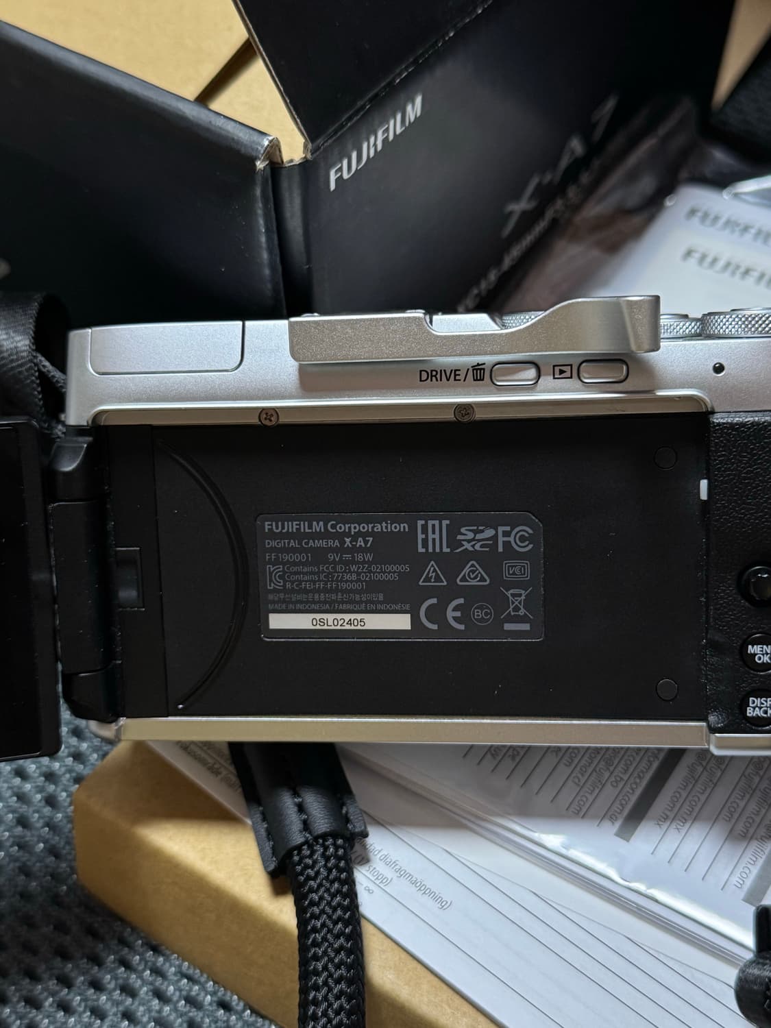 후지 X-A7 카메라 (15-45 렌즈 포함) 상품이미지7