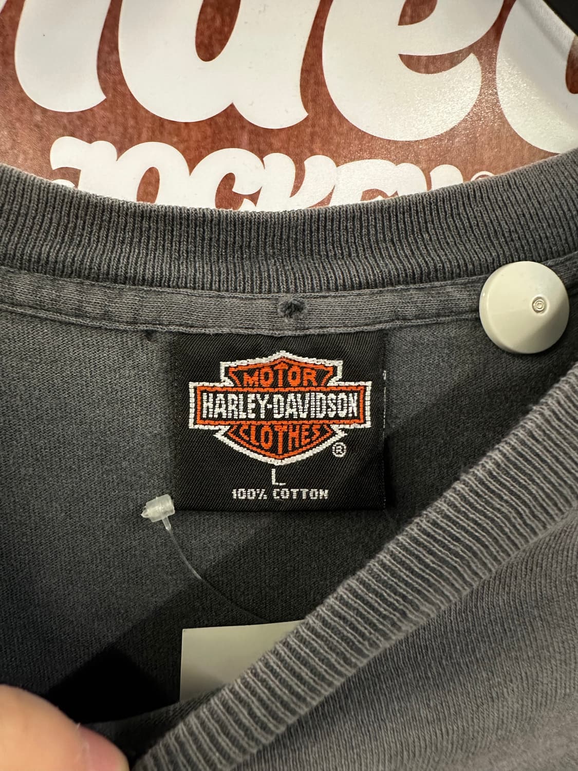 HARLEY-DAVIDSON  할리데이비슨 그런지그레이반팔티 상품이미지3