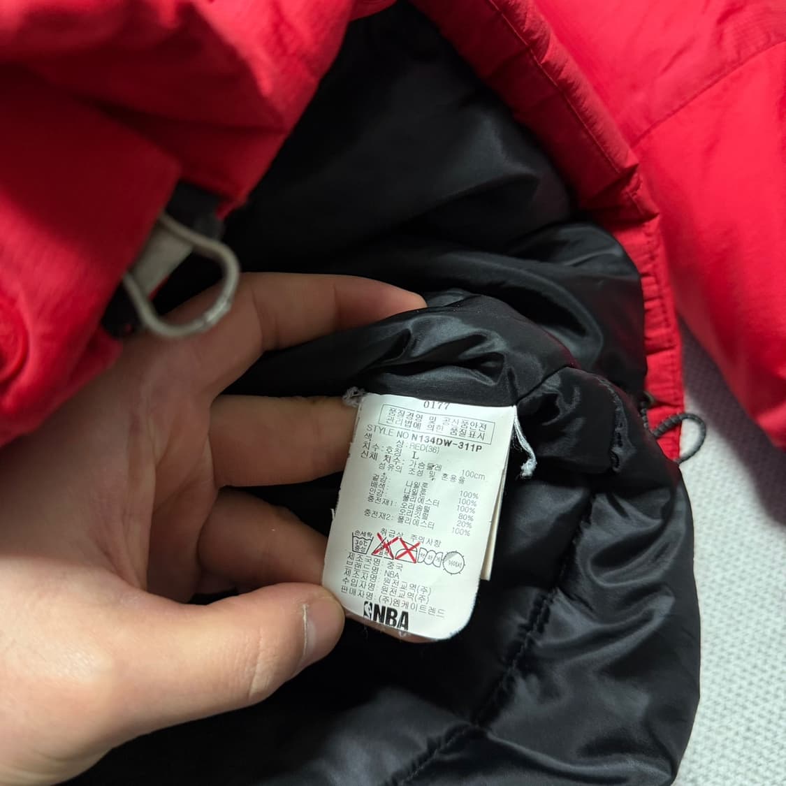 NBA 시카고 불스 해비 덕다운 패딩자켓 상품이미지6