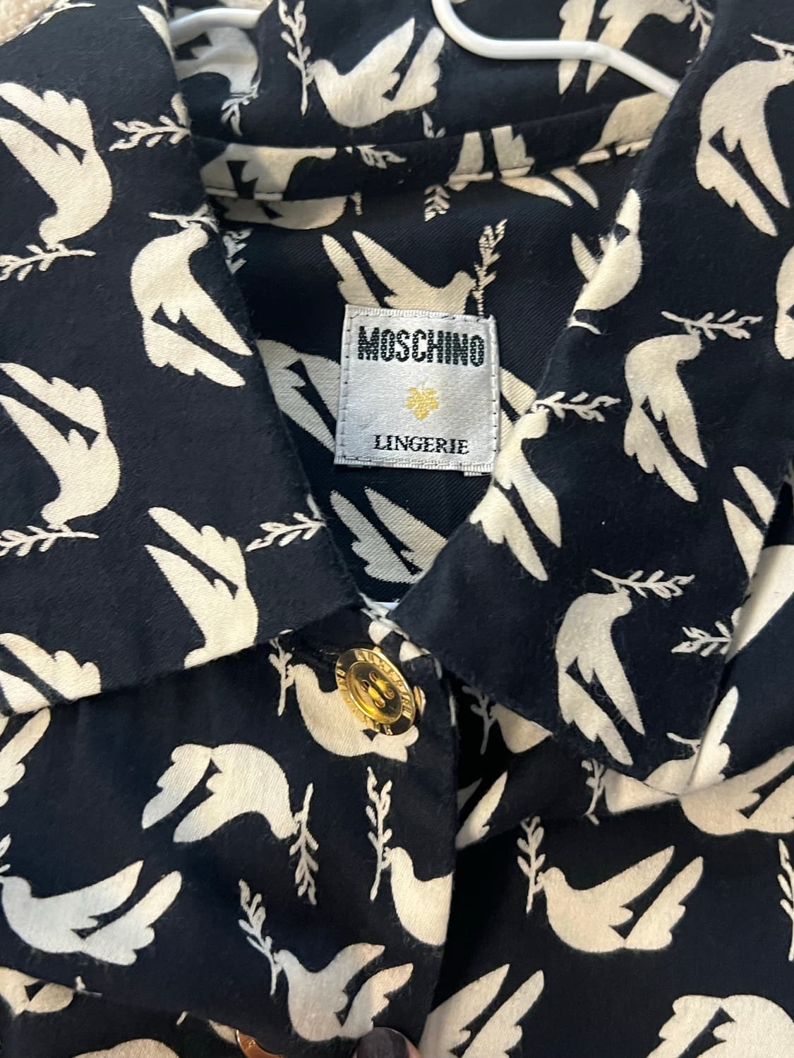 Moschino 모스키노 비둘기 패턴 셔츠 상품이미지2