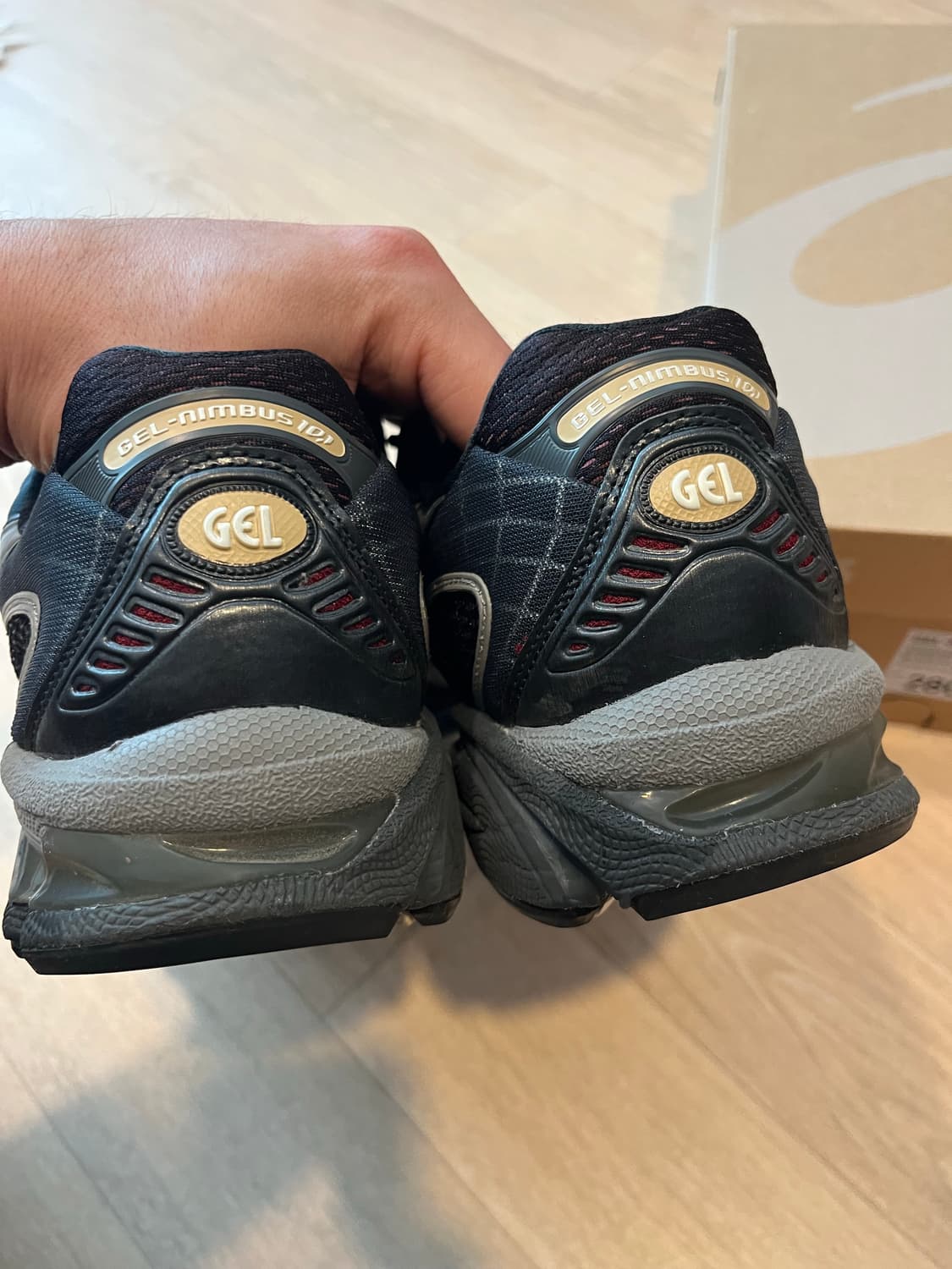 아식스 젤 님버스10.1 블랙크레이그레이 상품이미지3