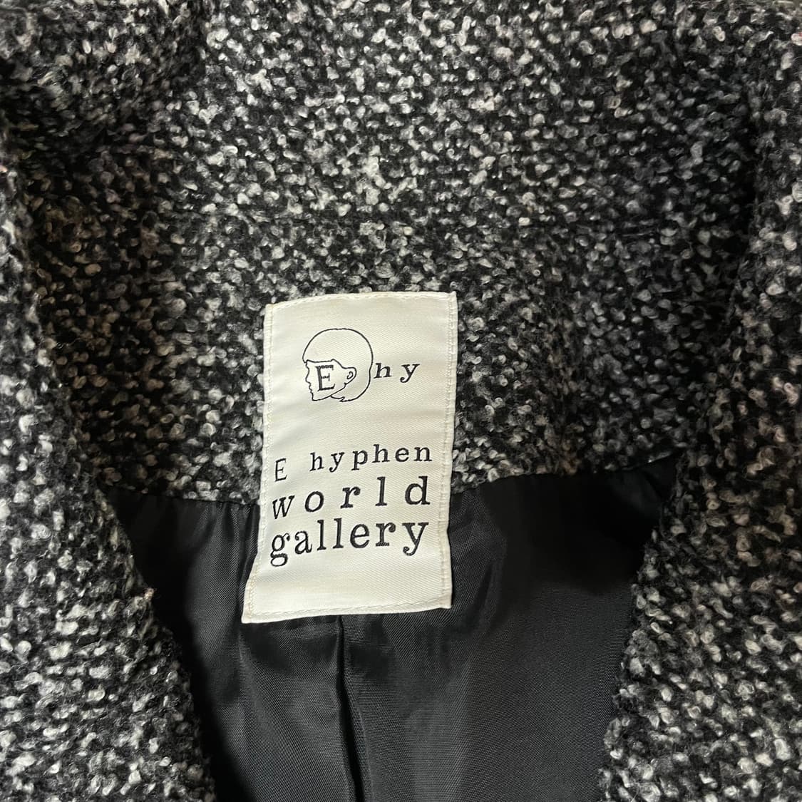 JPN 헤링본 싱글 코트 상품이미지4