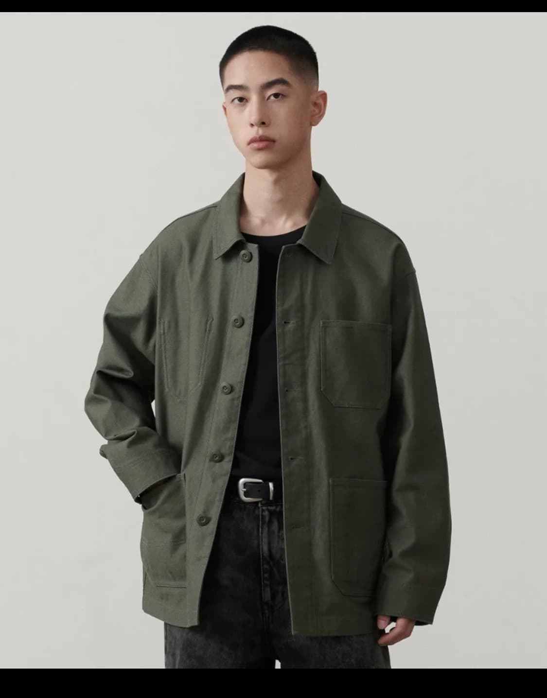 무신사스탠다드 백사틴 초어자켓 2XL 상품이미지1