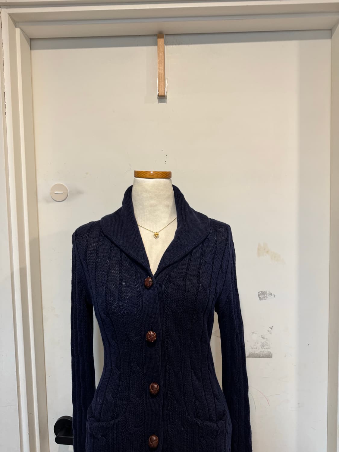 polo 폴로 케이블 숄카라 가디건 상품이미지5