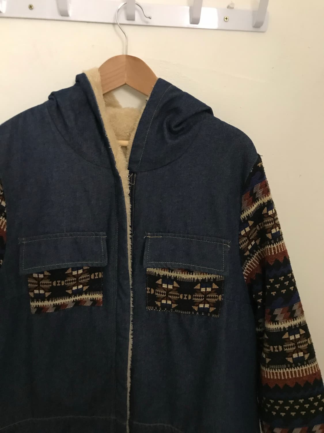 Ethnic hood zip-up 상품이미지5