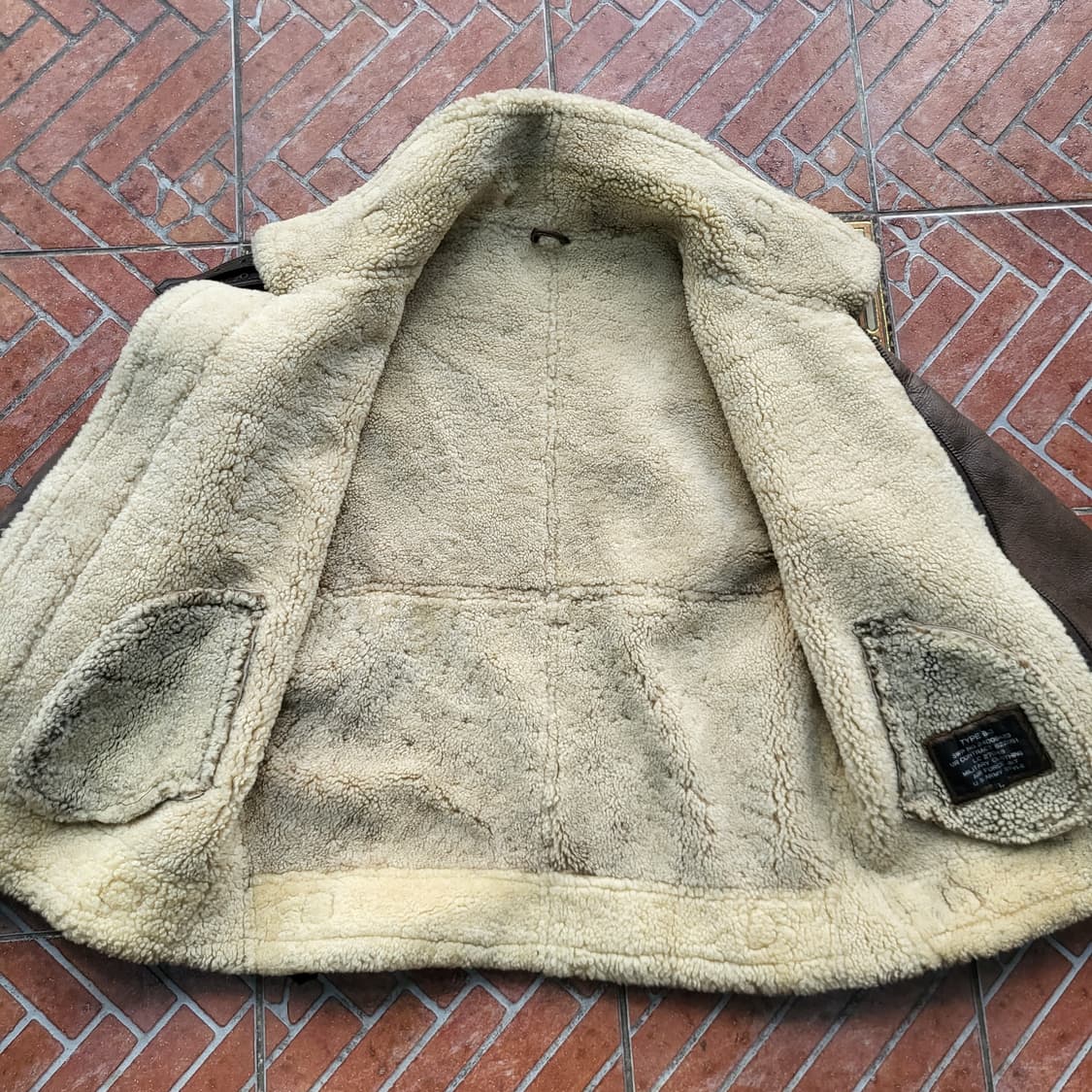 b-3 무스탕 L 상품이미지4